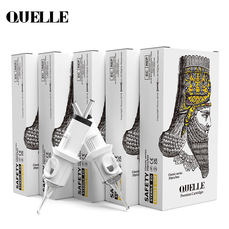 Beauty Makeup Shop - Quelle-使い捨てタトゥー針,タトゥーアートカートリッジ,マルチボックス,スイベル,滅菌,rl,0.35mm, 20個,40個,60個,80個,100個
