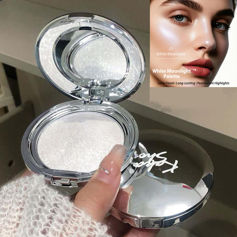 Body Shimmer Lotion - ハイライター メイクアップ パレット、グリッター フェイス ボディ ハイライター＆ルミナイザー、パール