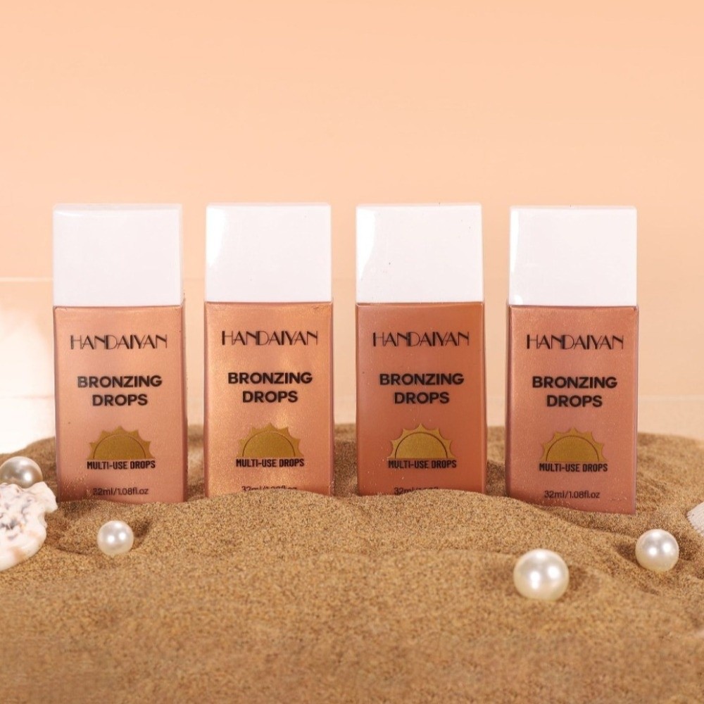 Body Shimmer Lotion - パールセントシャインブロンザー リキッドタンニングクリーム 防水 保湿 タンニングボディローション 長持ちする輝き