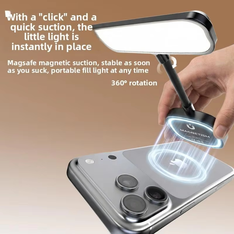 Led Ring Light - フレキシブルフォンライトマグネットリングライトプロフェッショナルテーブルランプ iPhone 17 16 15 14
