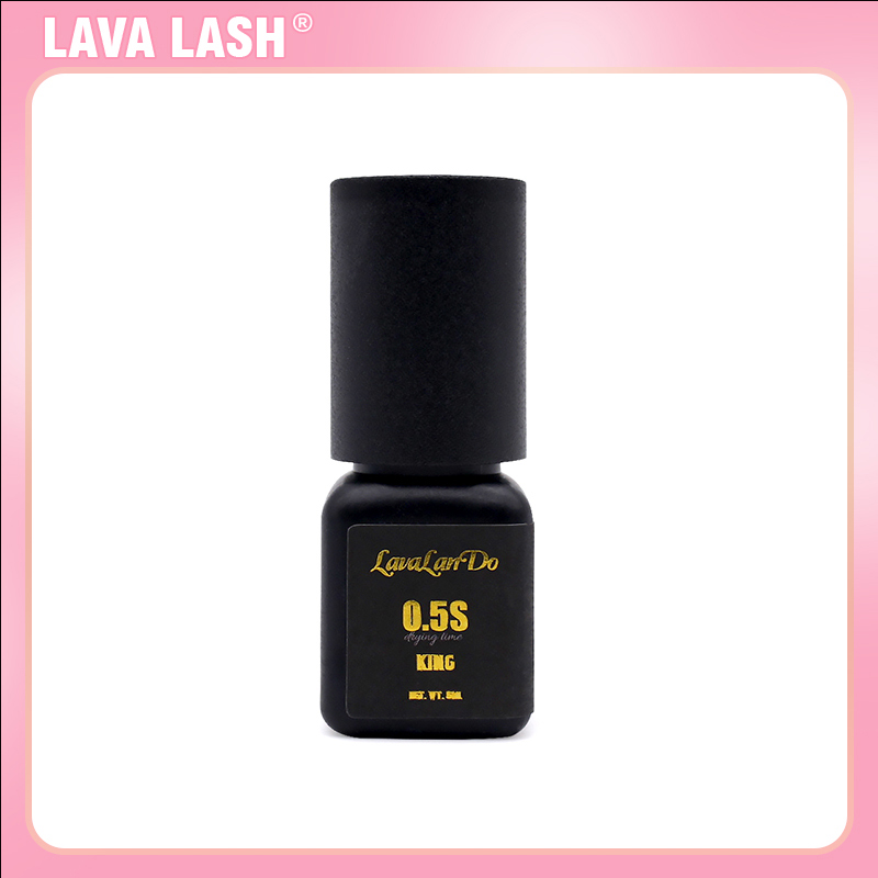 Beauty Makeup Shop - ラヴァランドグルー ラヴァラッシュ まつげエクステ用品 0.5秒速乾 ブラック 韓国製接着剤