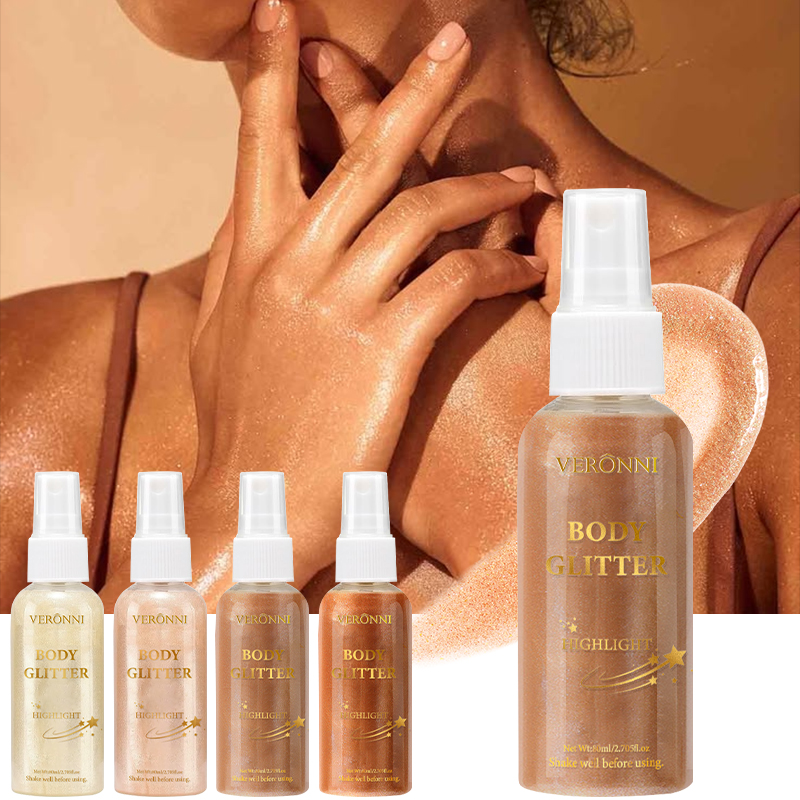 ボディリキッドグリッタースプレー 速乾性 微細な輝き 透明感 - Body Shimmer Lotion のレビューと価格