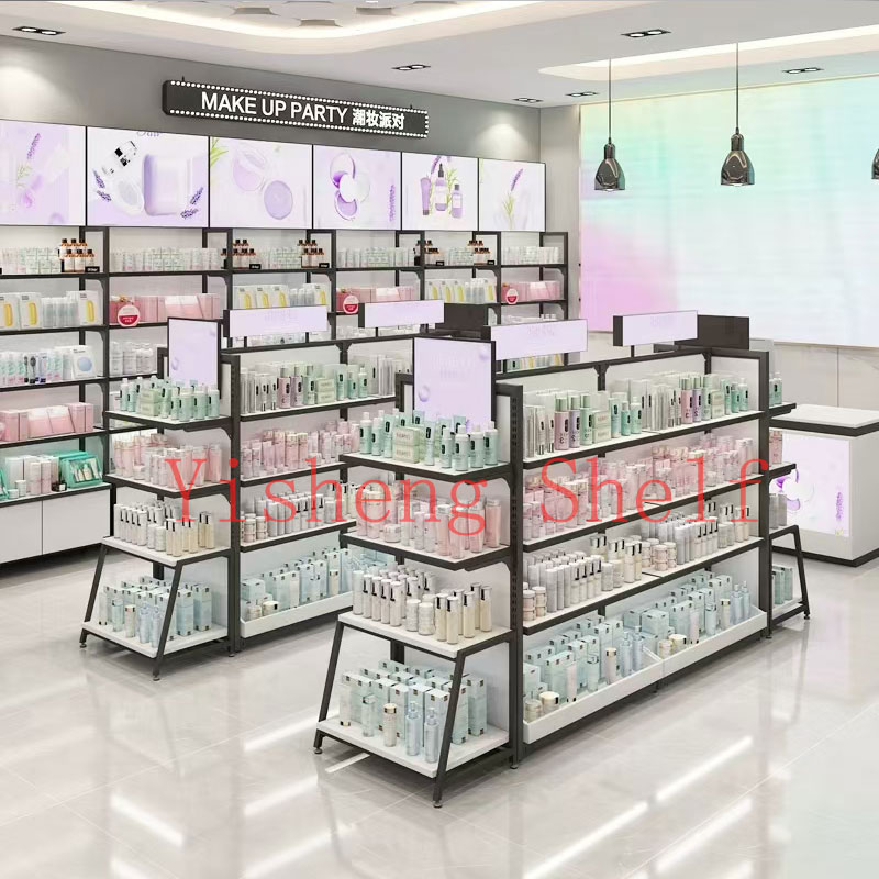 カスタム新デザインヘビーデューティーメタリックスーパーマーケ - Beauty Makeup Shop のレビューと価格