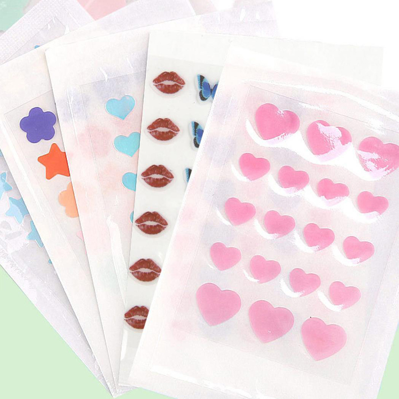 カラー漫画ニキビパッチスキンケアステッカーコンシーラーフェイ - Beauty Of Makeup のレビューと価格