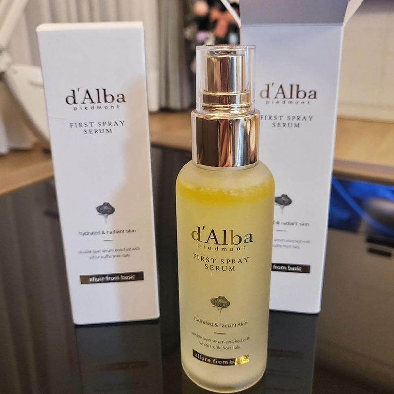 dAlba SPF50+ 100ml ホワイトトリュフセラム - Setting Spray のレビューと価格