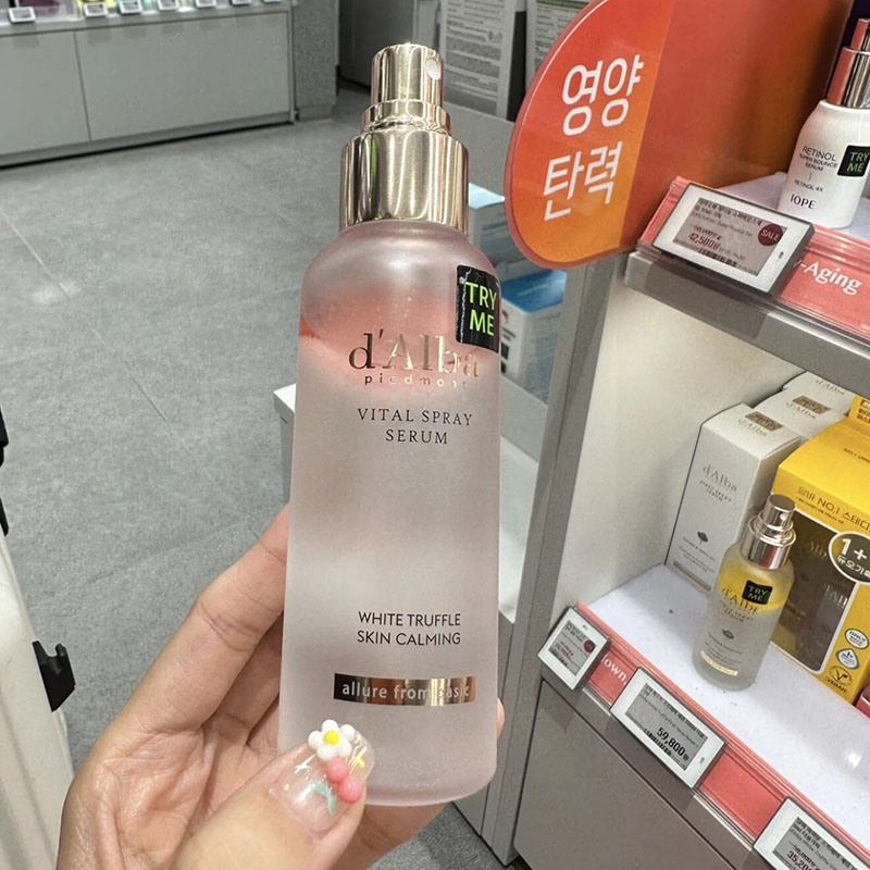 dAlba SPF50+ 100ml ホワイトトリュフセラム - Setting Spray のレビューと価格