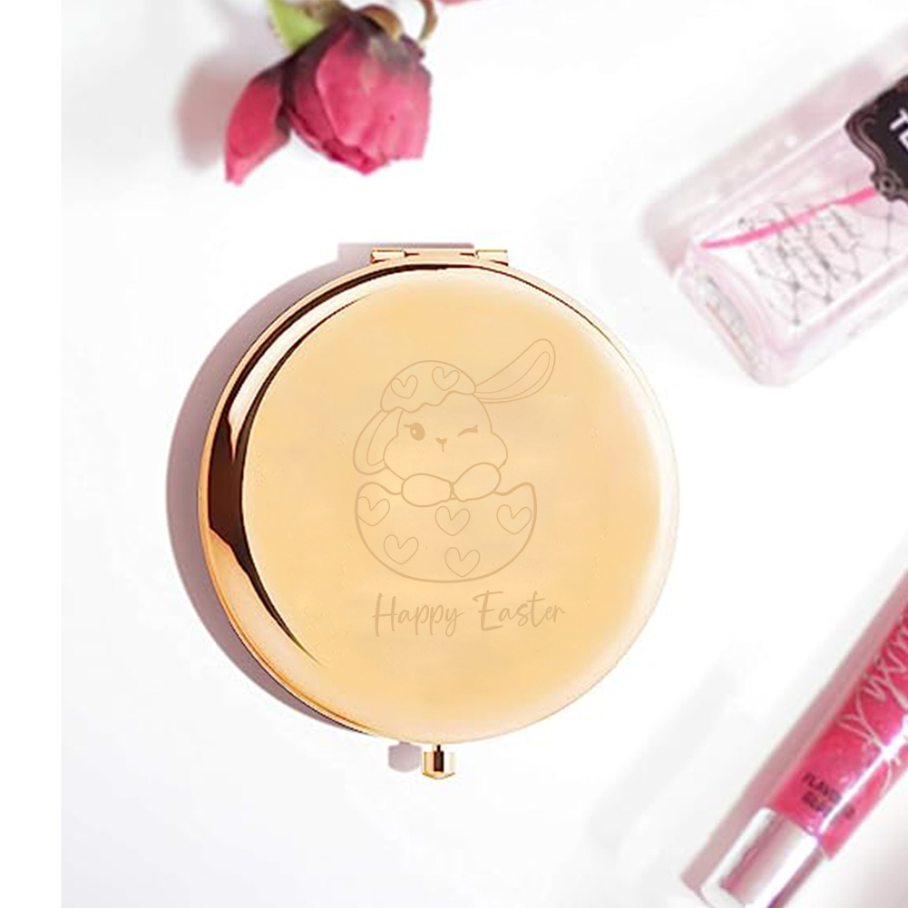 1pc 漫画美しいウサギカスタマイズされたテキストポケットミ - Beauty Of Makeup のレビューと価格