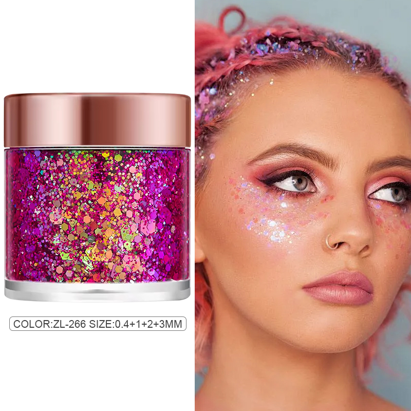 ボディフェイスグリッタージェルスパンコール、目元＆体毛メイク - Body Shimmer Lotion のレビューと価格