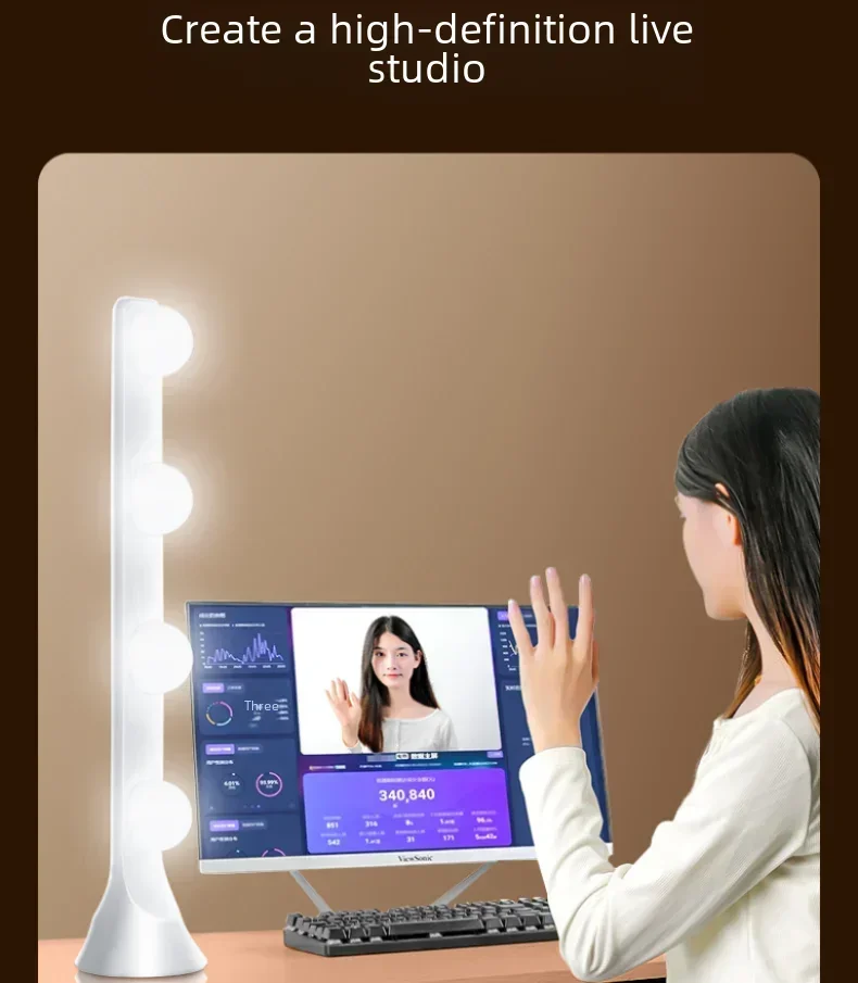 10Wプロフェッショナル ​ ​ LEDフィルライト デスク - Beauty And Makeup Studio のレビューと価格