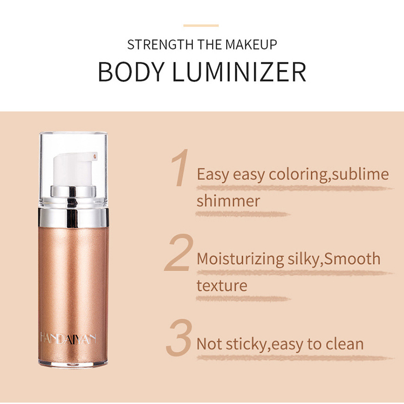 フェイスボディグローハイライターアイラメイクサマービーチセク - Body Shimmer Lotion のレビューと価格