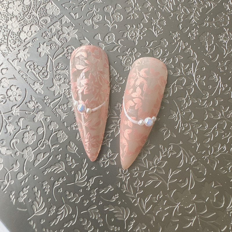 XMQ ネイルアートスタンピングプレート 花のテンプレート  - Nail Art Stamping Kit のレビューと価格