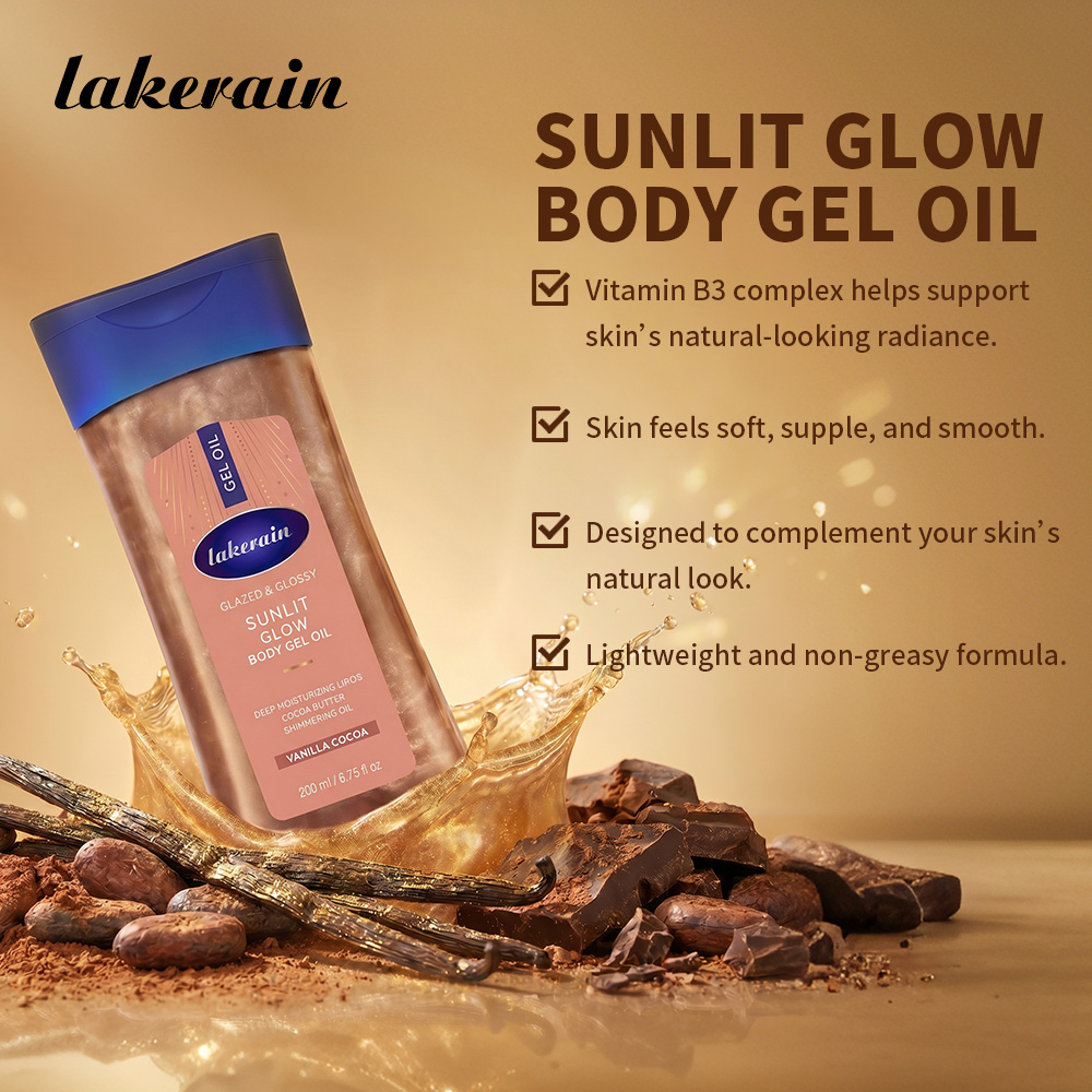 ラディアントボディジェルオイル ビタミンB3 C ターメリッ - Body Shimmer Lotion のレビューと価格