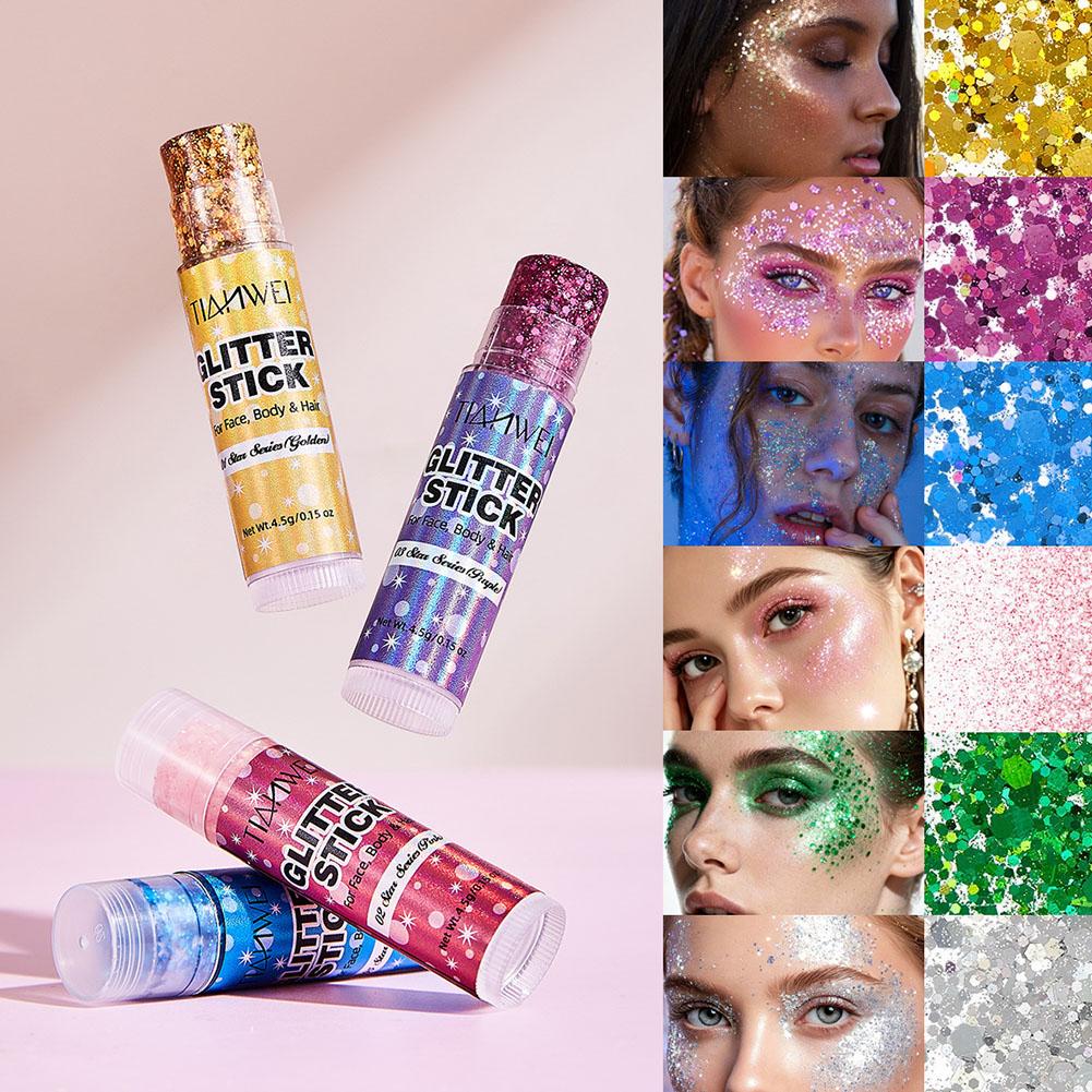 シマーグリッタースティックセット スパンコール キラキラジェ - Body Shimmer Lotion のレビューと価格