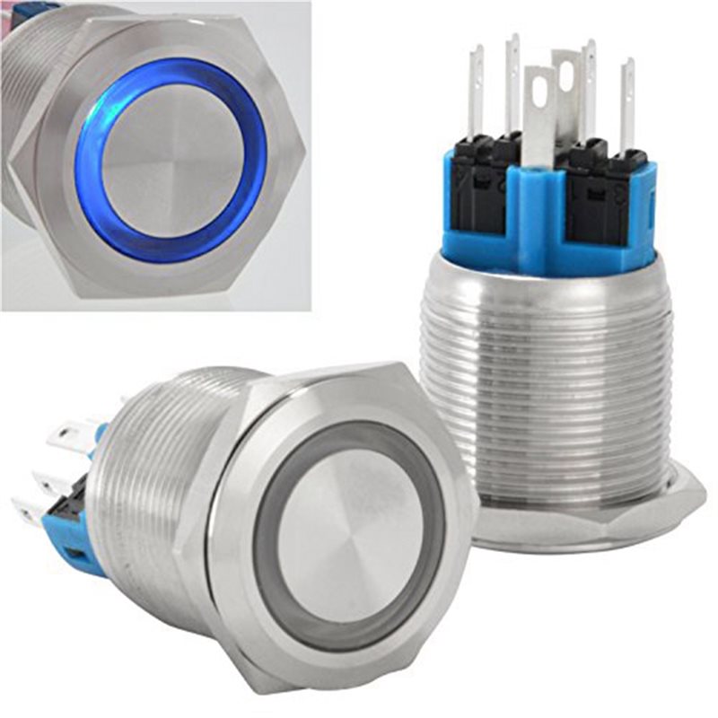 WCS-ブルーライト 22mm 12-24V リング型LED - Led Ring Light のレビューと価格