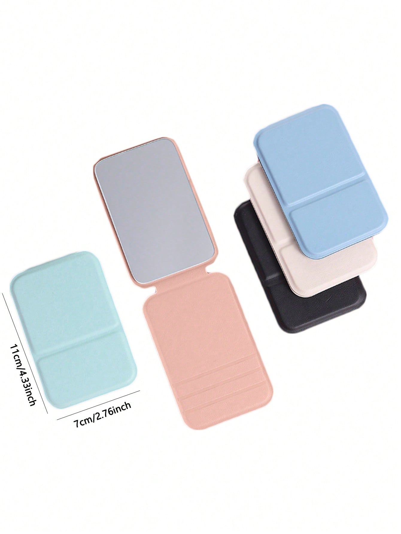 携帯用折りたたみミニメイクアップミラーセット 1/5個入り  - Beauty Of Makeup のレビューと価格