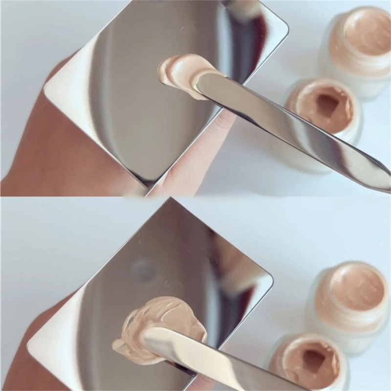 1 セットステンレス鋼メイクアップファンデーションシャベル化 - Beauty Makeup Bar のレビューと価格