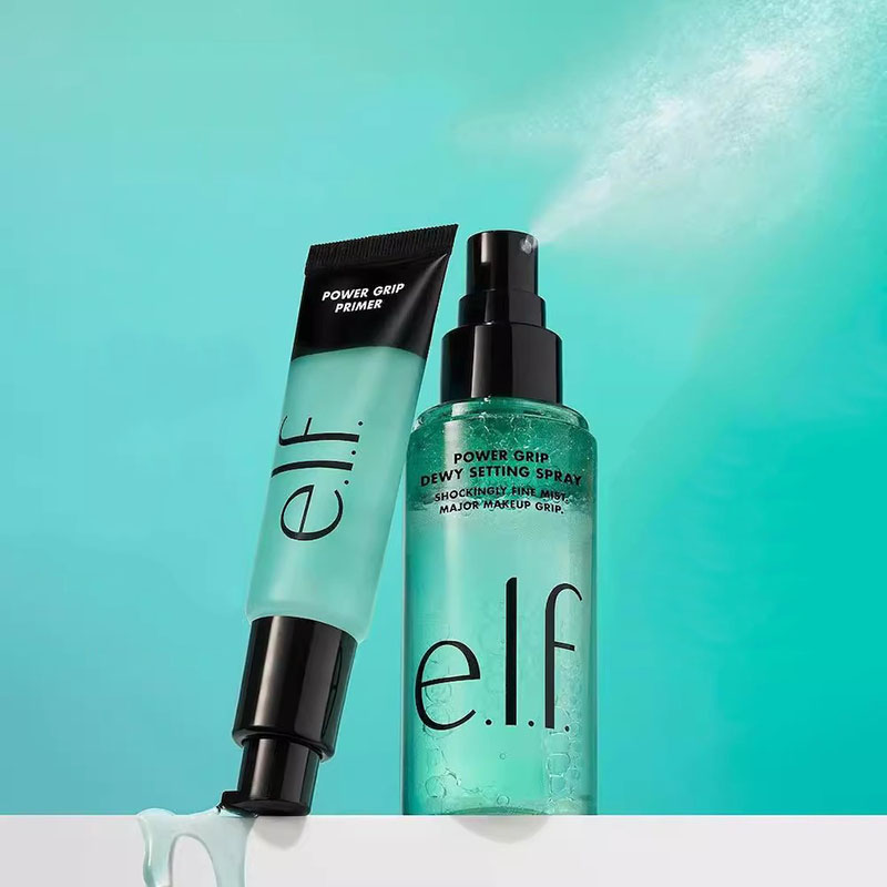 エルフ メイクアップ パワーグリップ デューイ セッティング - Setting Spray のレビューと価格