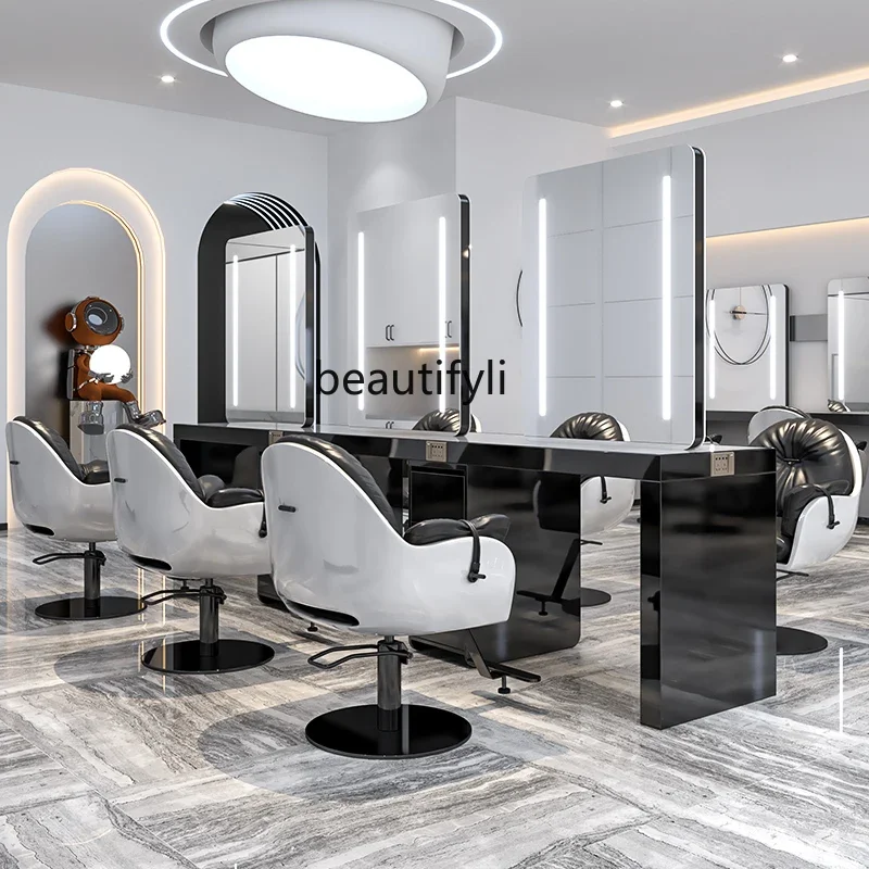 06バーバーショップ ステンレス製ドレッシングテーブル ヘア - Beauty Makeup Shop のレビューと価格