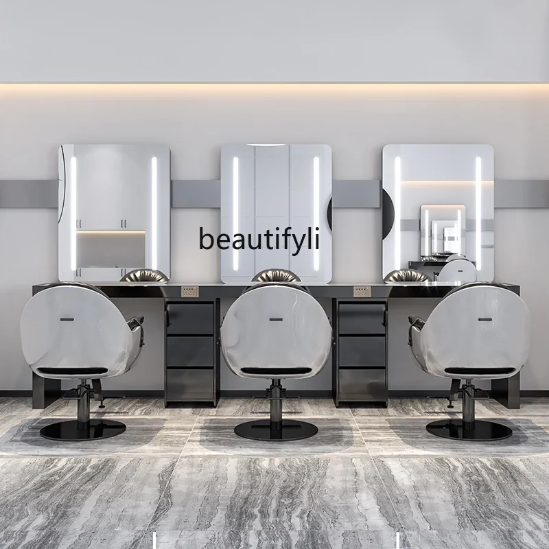 06バーバーショップ ステンレス製ドレッシングテーブル ヘア - Beauty Makeup Shop のレビューと価格